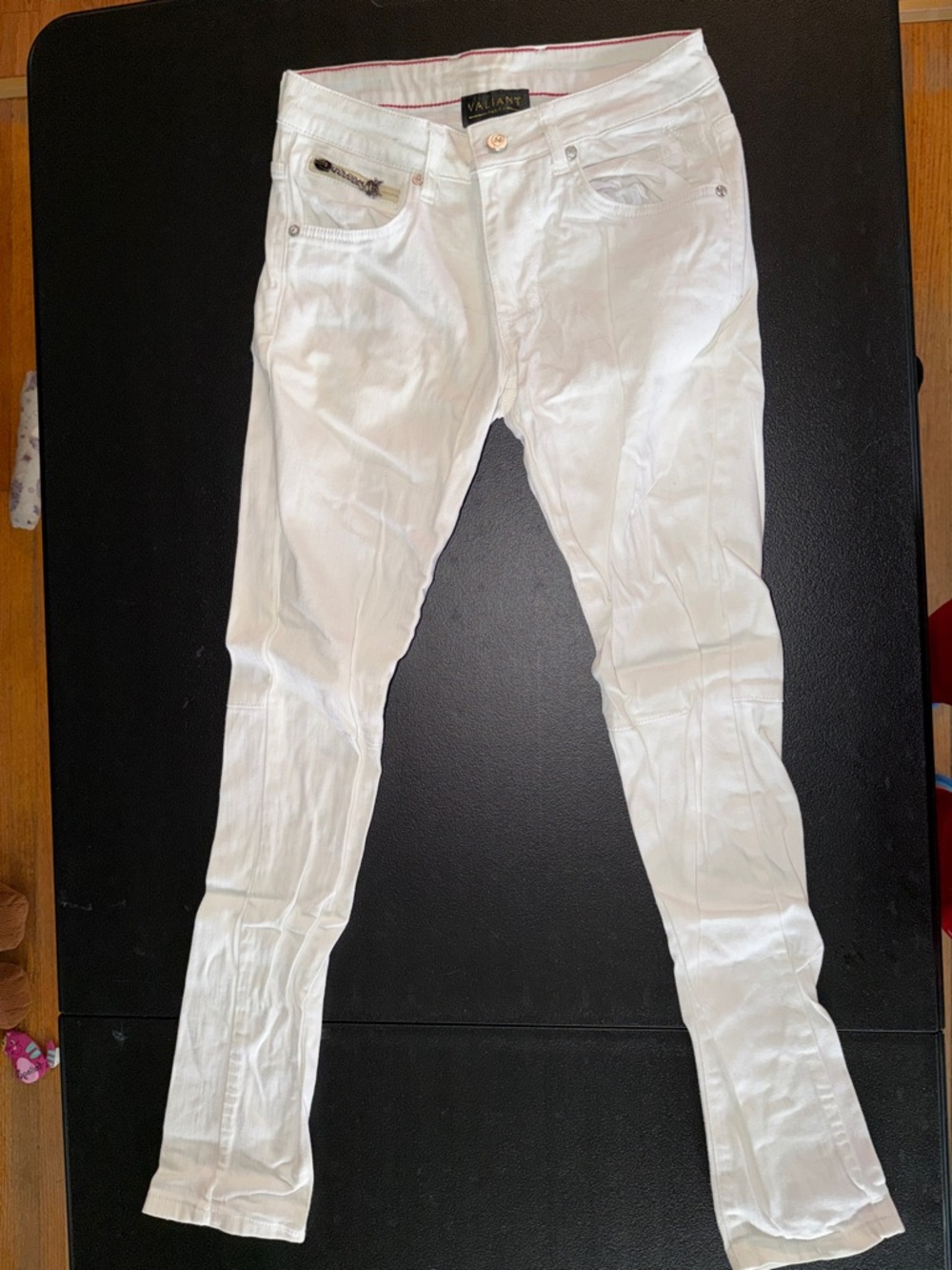 Valiant Paris Men White Skinny Jeans - Slim Fit